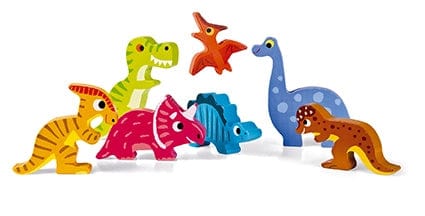 Dinosaur Chunky Puzzle Janod Lil Tulips