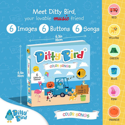 Ditty Bird Baby Sound Book: Color Songs Ditty Bird Book Lil Tulips