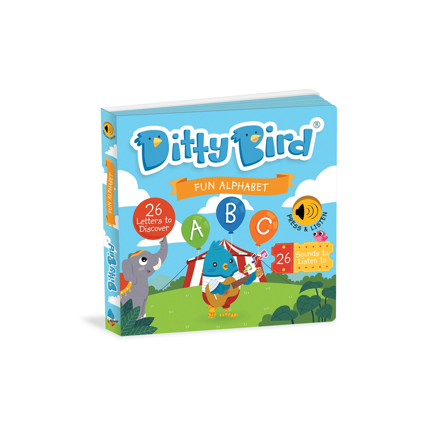 Ditty Bird Baby Sound Book: Fun Alphabet Songs Ditty Bird Book Lil Tulips