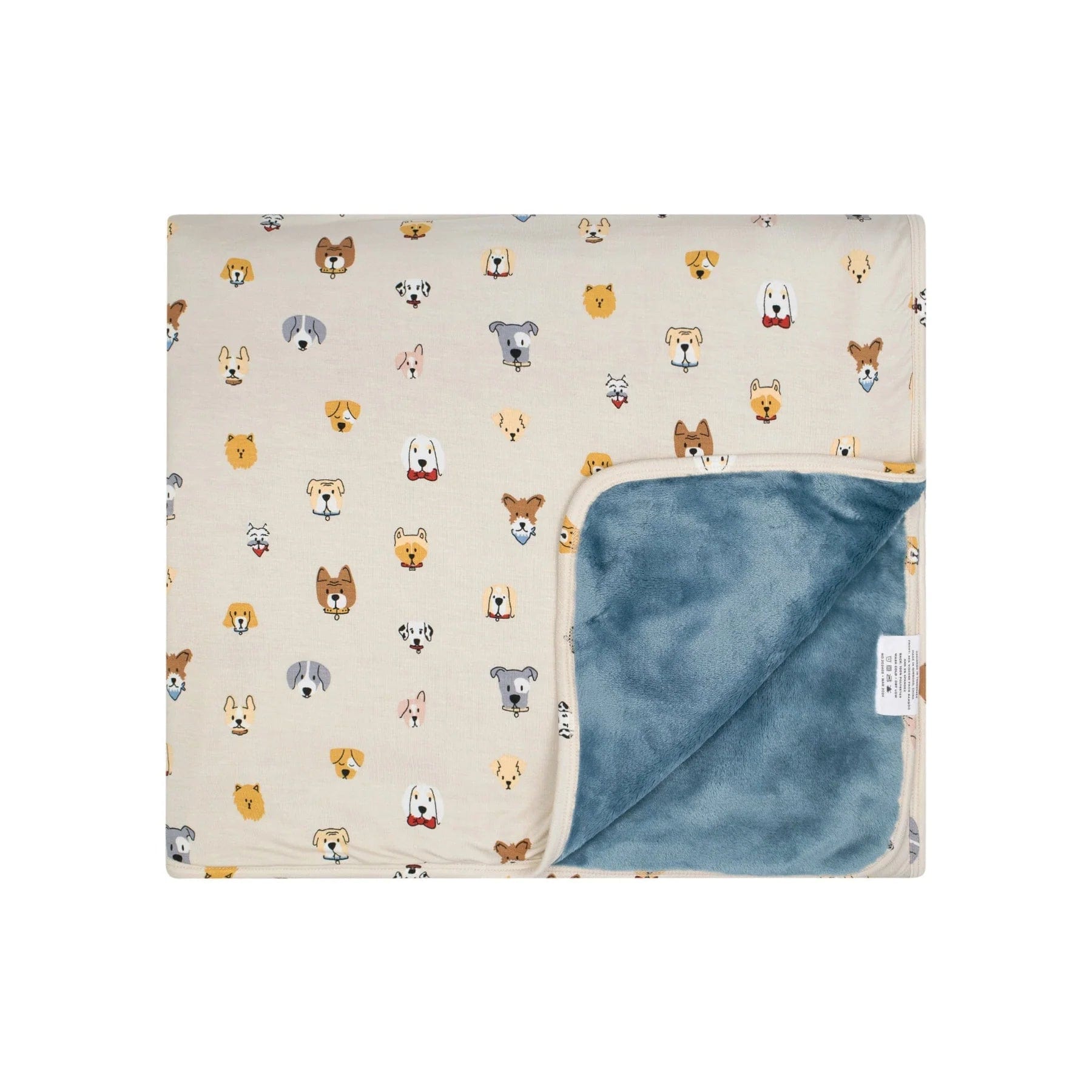 Dogs Cream Toddler Blanket Brave Little Ones Blankets Lil Tulips