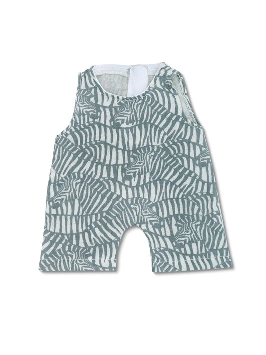 Doll Coverall - Zebra Print Apple Park Apple Park Lil Tulips