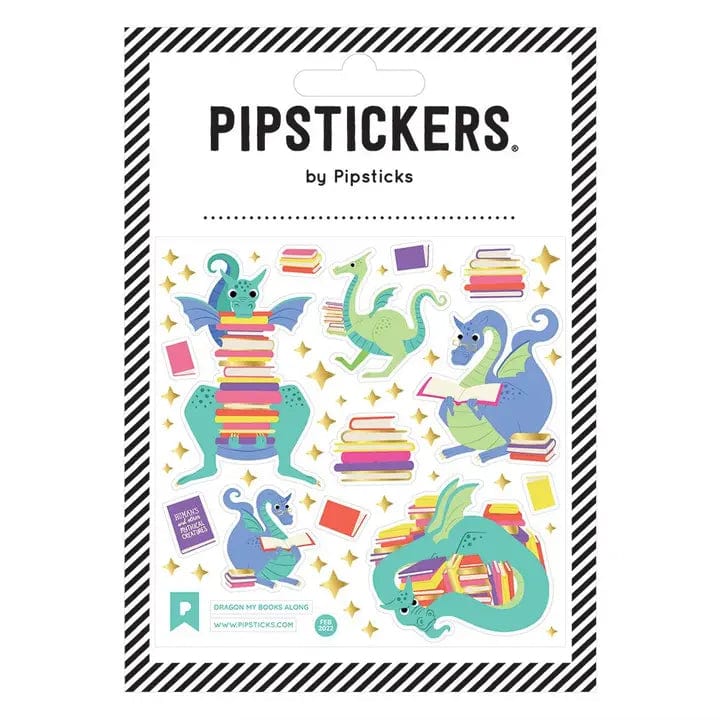 Dragon My Books Along Stickers Pipsticks Lil Tulips