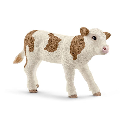 Simmental Calf Farm Animal Toy