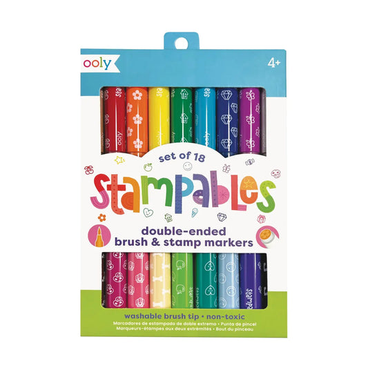 Stampables Scented Double-Ended Stamp Markers - set of 18