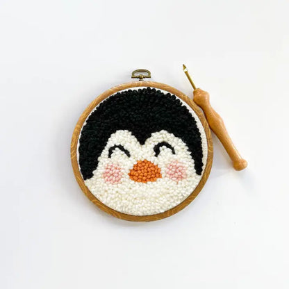 Penguin Punch Needle Kit