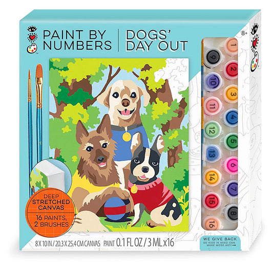 Paint By Numbers Dogs' Day Out