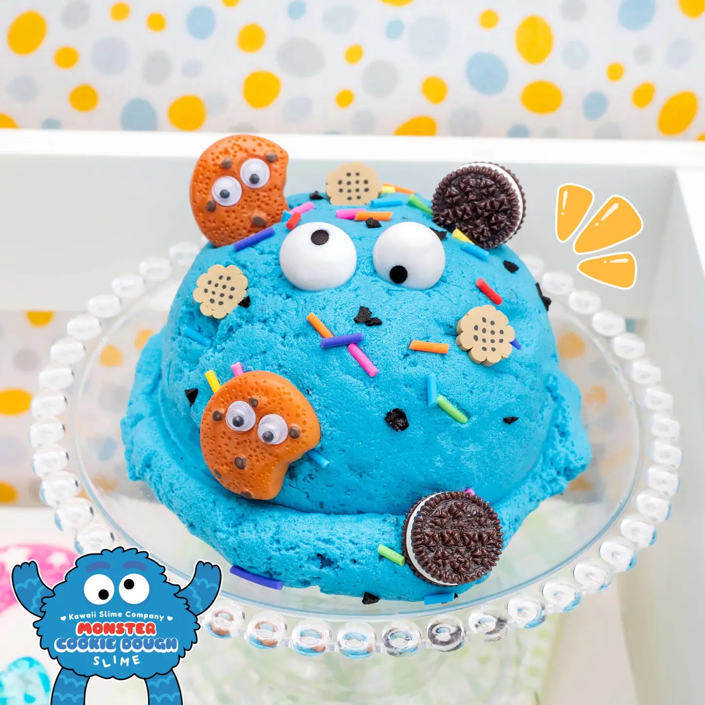 Monster Cookie Dough Slime