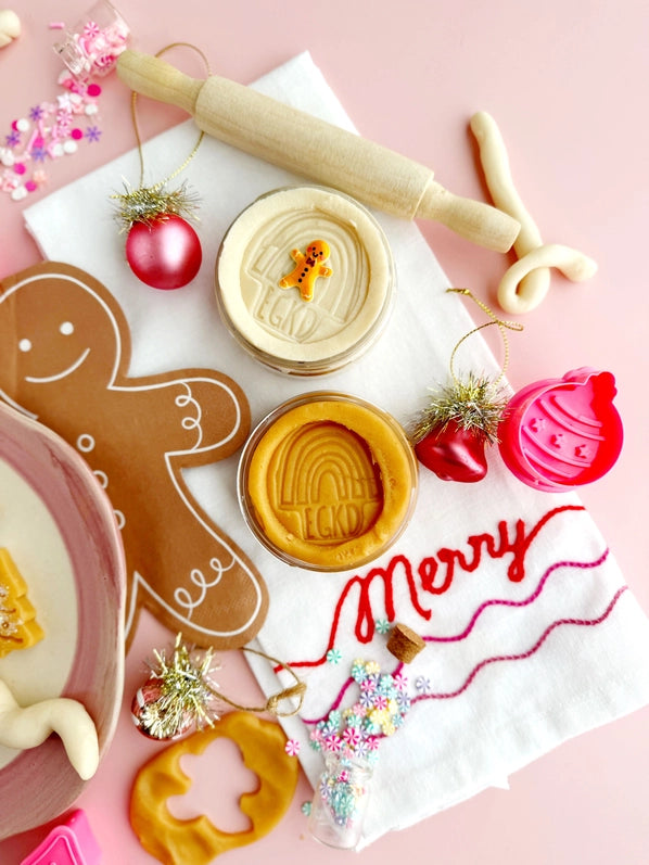 Holiday Cookies Kiddough Play Kit