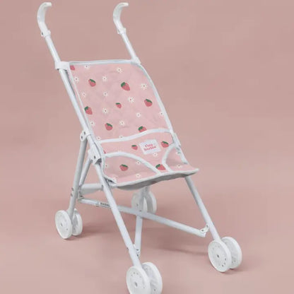 Stroller For Doll - Strawberry Picnic - Tiny Harlow