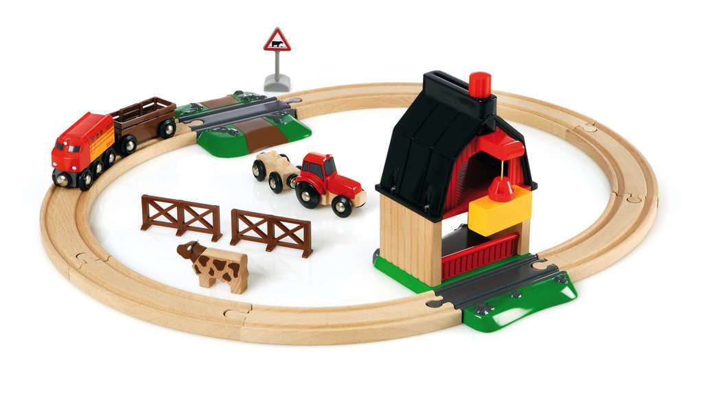 Farm Railway Set Brio Model Trains & Train Sets Lil Tulips