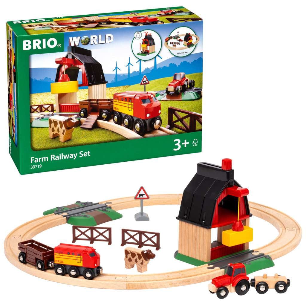 Farm Railway Set Brio Model Trains & Train Sets Lil Tulips