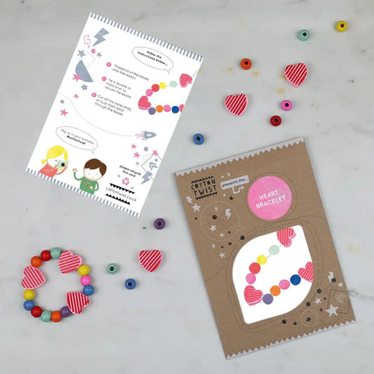 Make Your Own Heart Bracelet- ENVELOPE