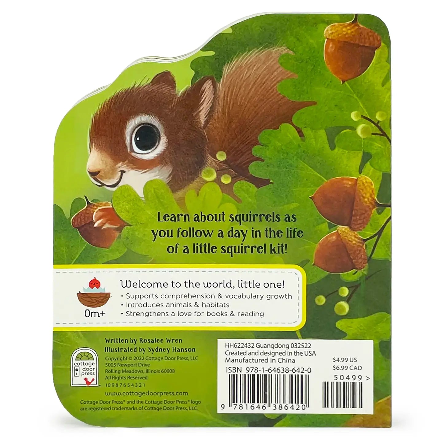 A Little Squirrel Shaped Board Book