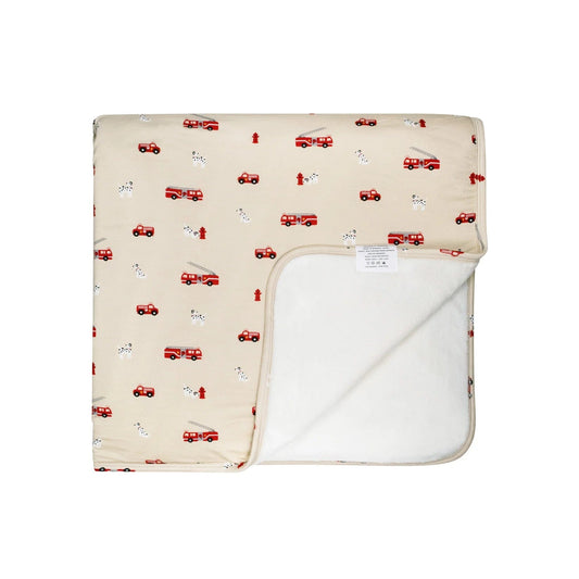 Firetrucks Youth Blanket Brave Little Ones Blankets Lil Tulips