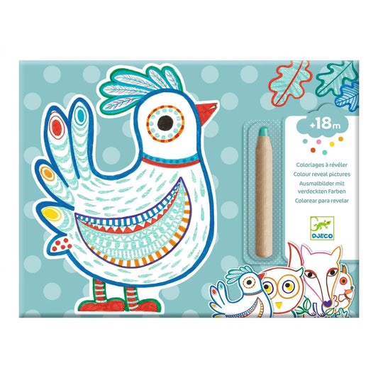 Forest Friends Coloring Kit Djeco Lil Tulips