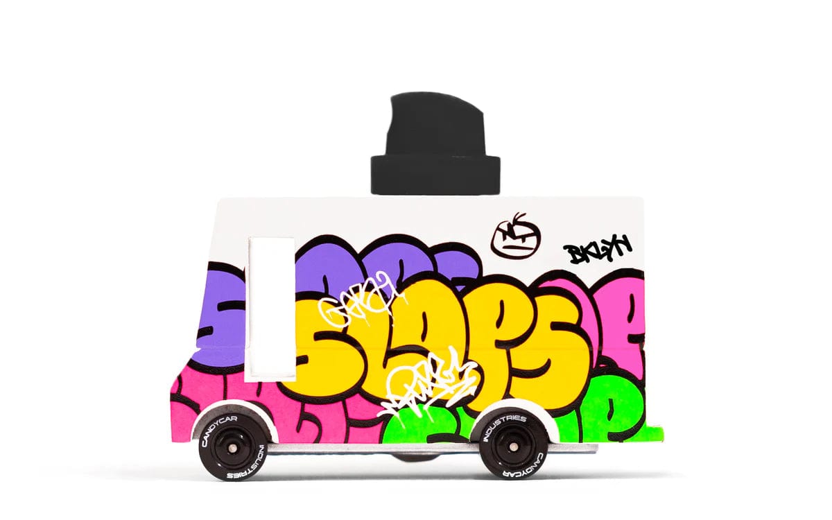 Graffiti Van Black CandyLab Lil Tulips