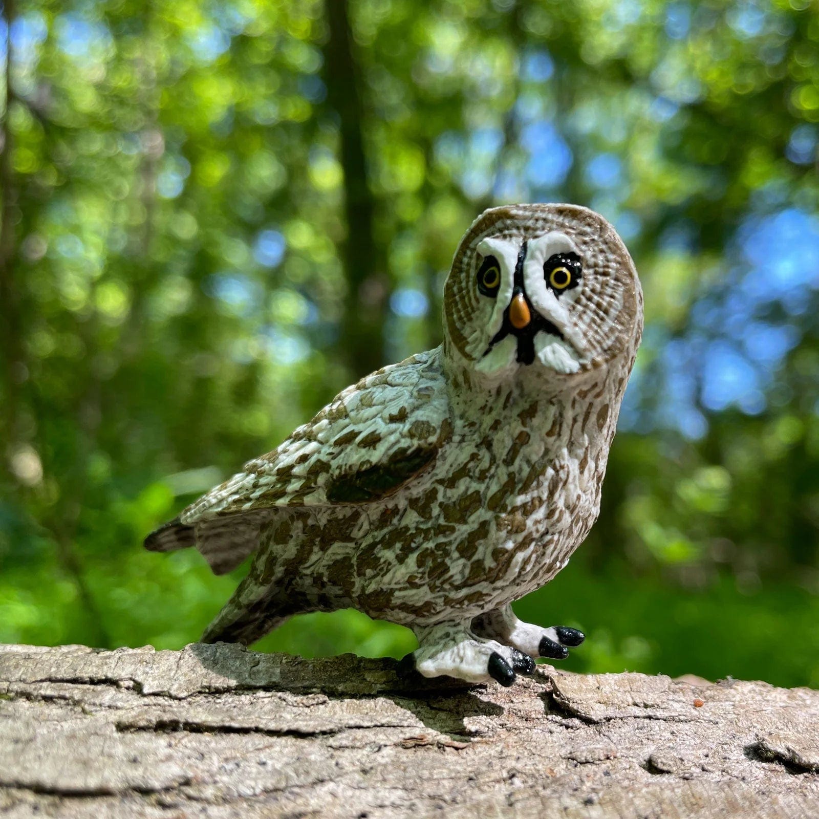 Great Grey Owl Toy Safari Ltd Lil Tulips