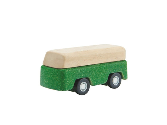 Green Bus Plan Toys Lil Tulips