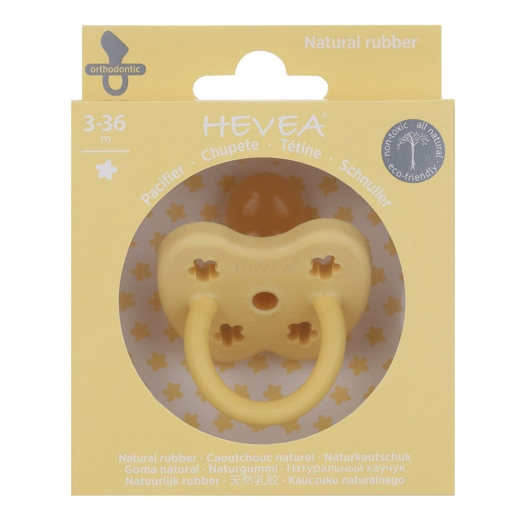 Hevea Pacifier Banana Orthodontic 3-36 months Hevea Pacifiers & Teethers Lil Tulips