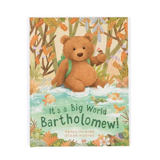 It's a Big World Bartholomew Book JellyCat Lil Tulips