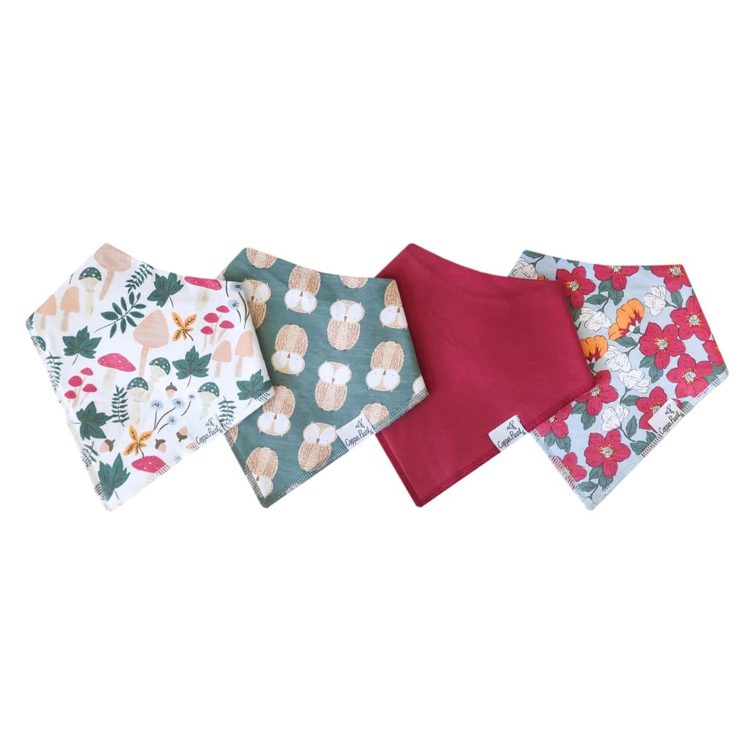 Ivy Bandana Bib Set Copper Pearl Lil Tulips