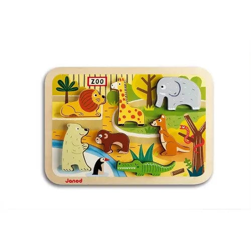 Jungle Chunky Puzzle J07022 Janod Lil Tulips