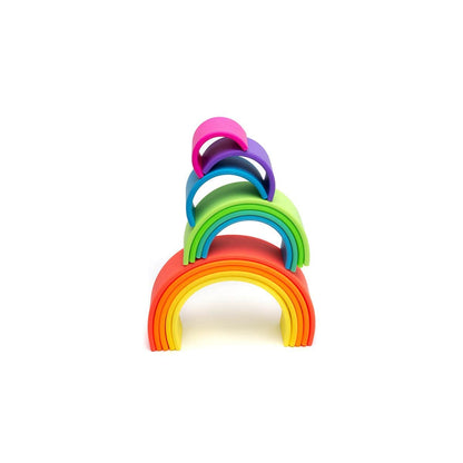 Large Neon Silicone Rainbow - 12 Piece Dena Lil Tulips