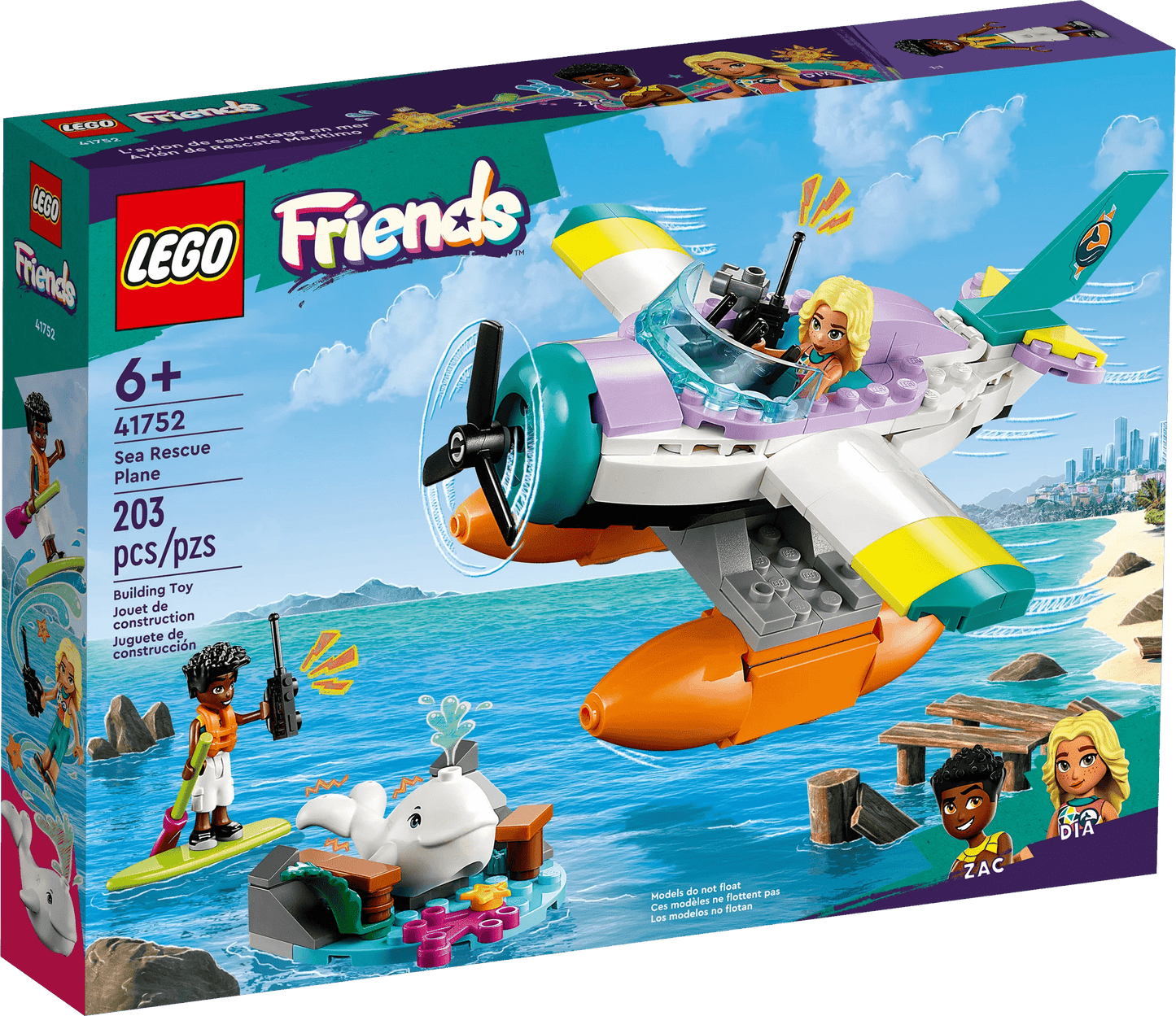 LEGO® Friends Sea Rescue Plane Lego no points Lil Tulips