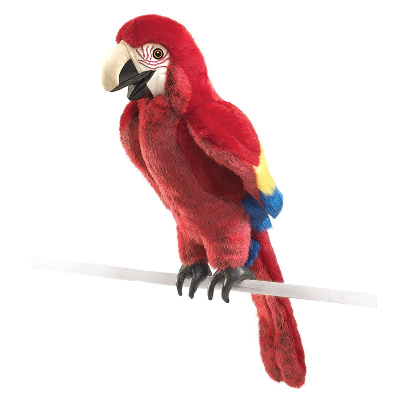 Scarlet Macaw Hand Puppet