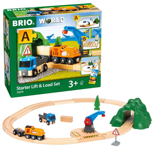 Lift & Load Starter Set Brio Model Trains & Train Sets Lil Tulips