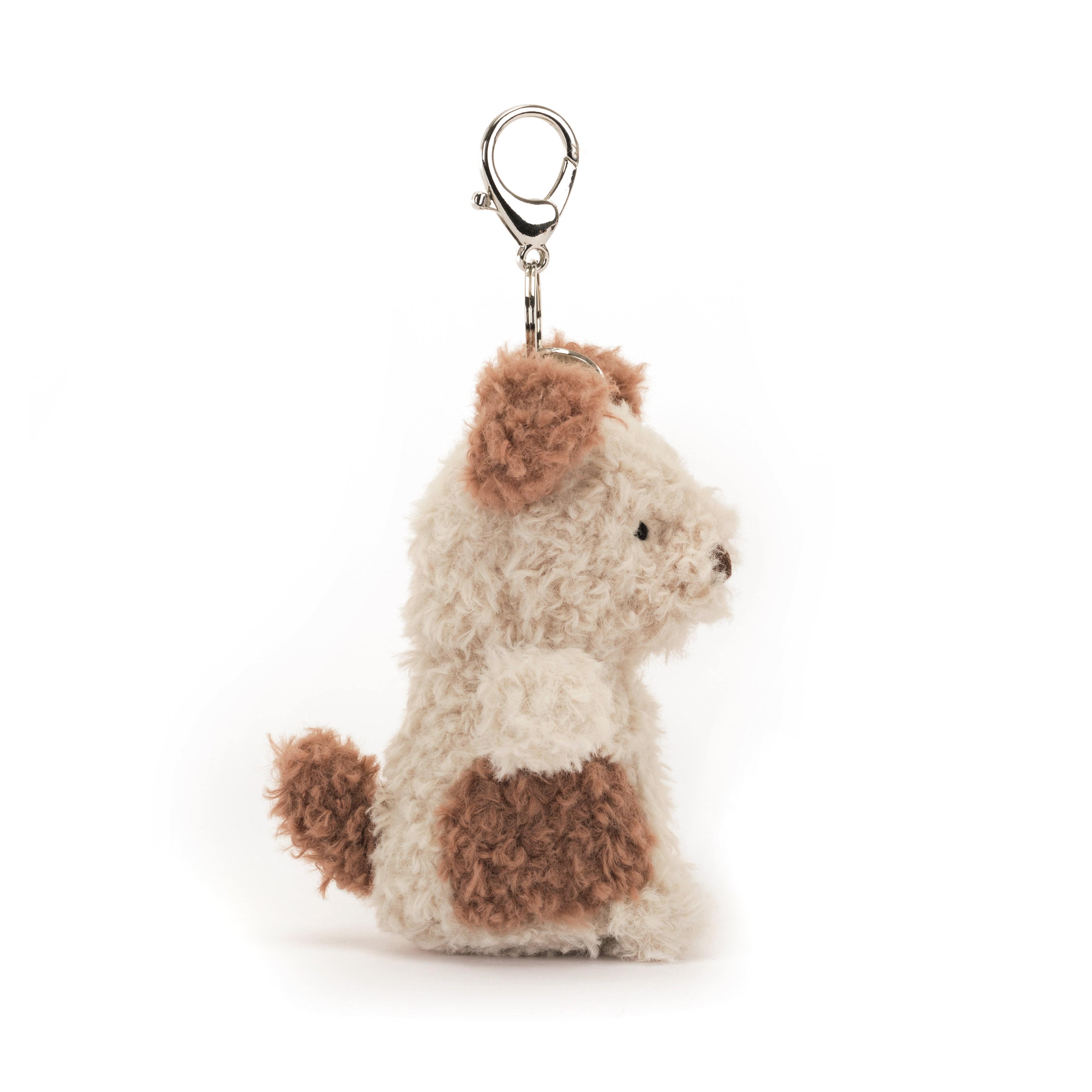 Jellycat - Bag Charm, Bartholomew Bear - Charlotte et Charlie