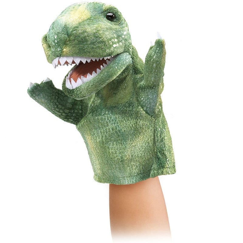 Little Tyrannosaurus Rex Hand Puppet Folkmanis Puppets Folkmanis Puppets Lil Tulips