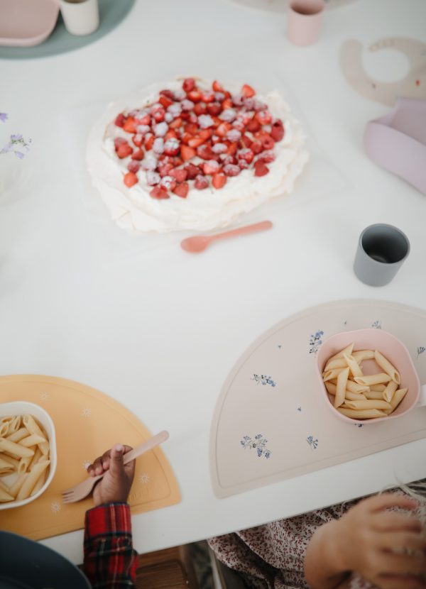 Silicone Place Mat (Lilac Flowers)