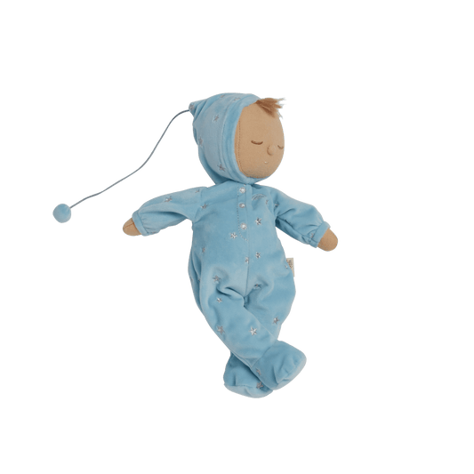 Lullaby Dozy Dinkum Doll - Leo (Baby Blue) Olli Ella Lil Tulips