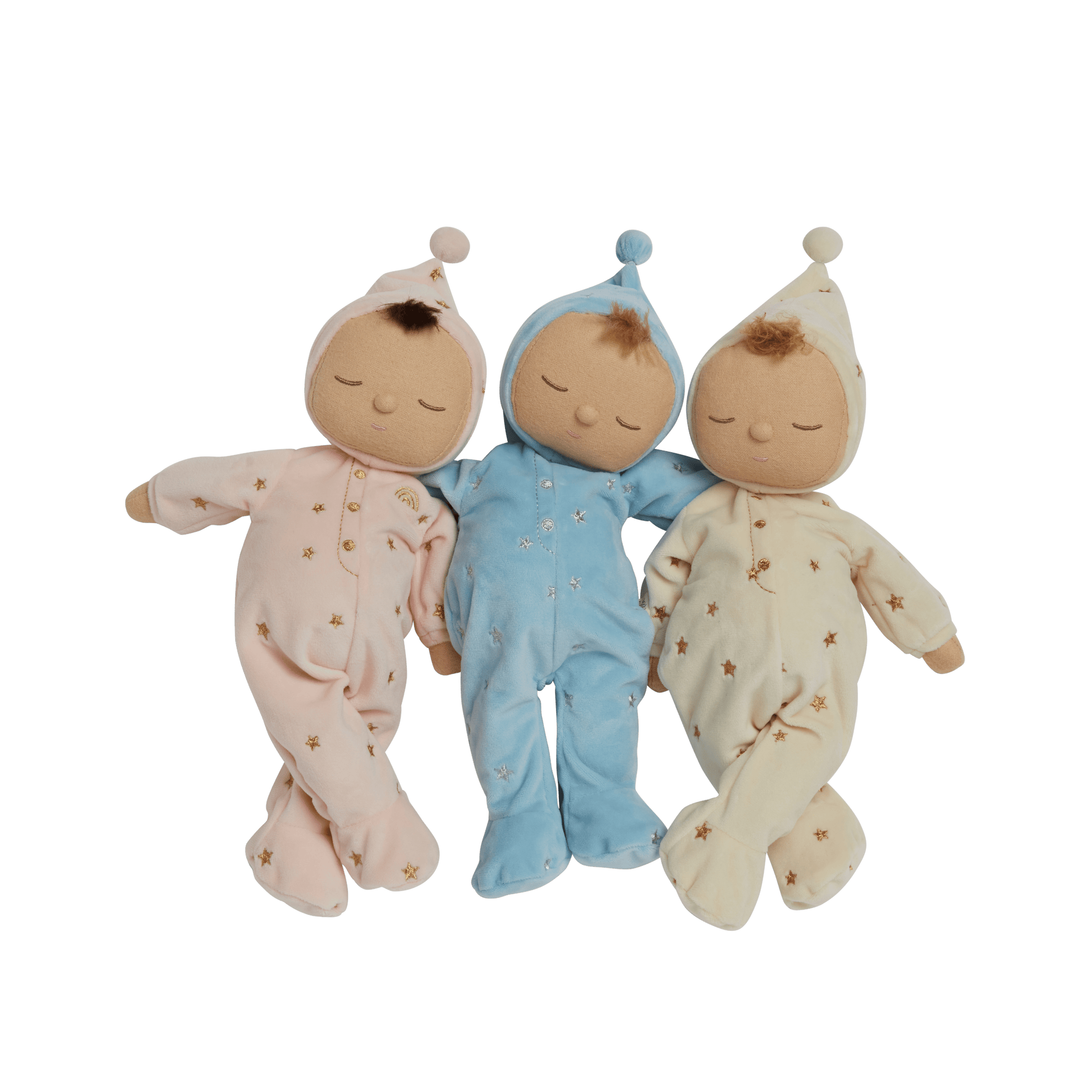 Lullaby Dozy Dinkum Doll - Leo (Baby Blue) Olli Ella Lil Tulips