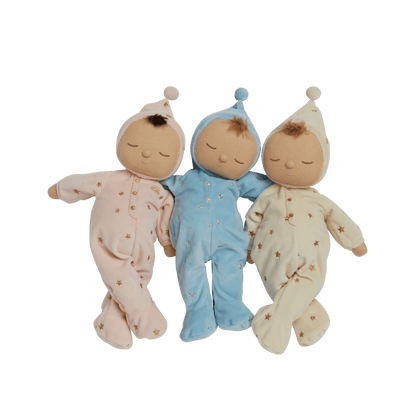 Lullaby Dozy Dinkum Doll - Leo (Baby Blue) Olli Ella Lil Tulips