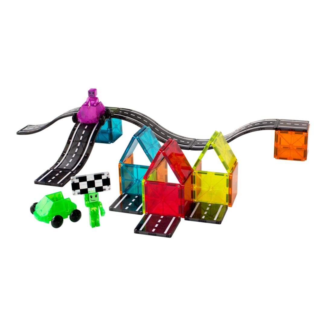 Magna-Tiles® Downhill Duo 40-Piece Set Magna-Tiles Lil Tulips