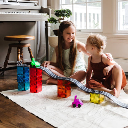 Magna-Tiles® Downhill Duo 40-Piece Set Magna-Tiles Lil Tulips