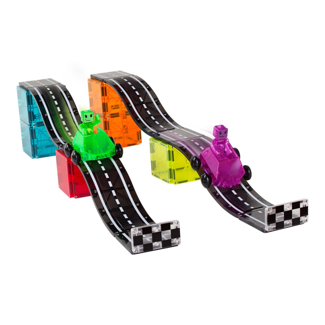 Magna-Tiles® Downhill Duo 40-Piece Set Magna-Tiles Lil Tulips