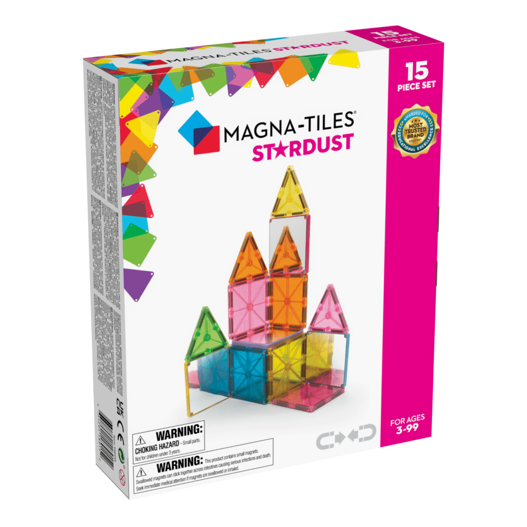 Magna-Tiles® Stardust 15-Piece Set Magna-Tiles Lil Tulips