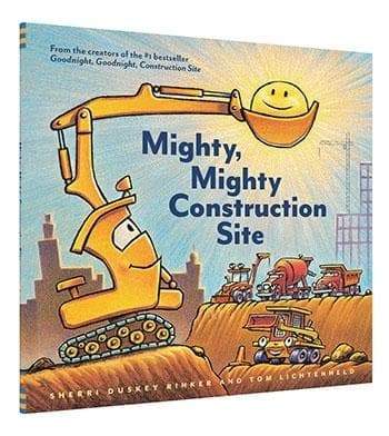 Mighty, Mighty Construction Site Hardcover Chronicle Books Lil Tulips