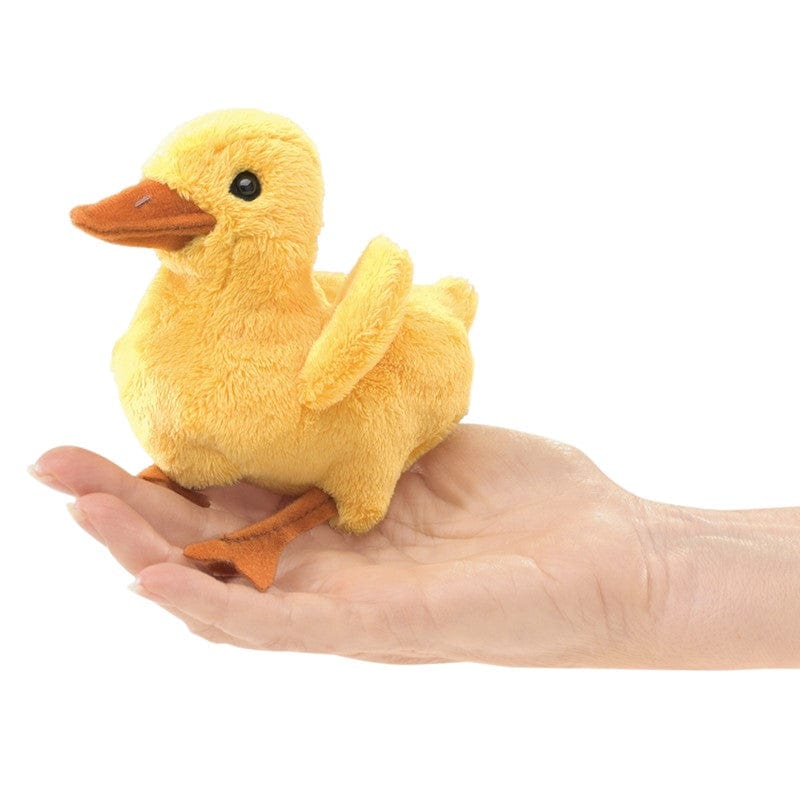 Mini Duckling Finger Puppet Folkmanis Puppets Folkmanis Puppets Lil Tulips