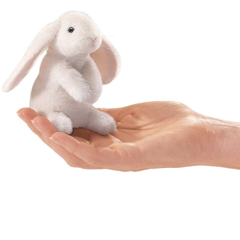 Mini Lop Eared Rabbit Finger Puppet Folkmanis Puppets Folkmanis Puppets Lil Tulips