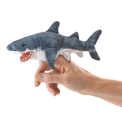 Mini Shark Finger Puppet Folkmanis Puppets Folkmanis Puppets Lil Tulips