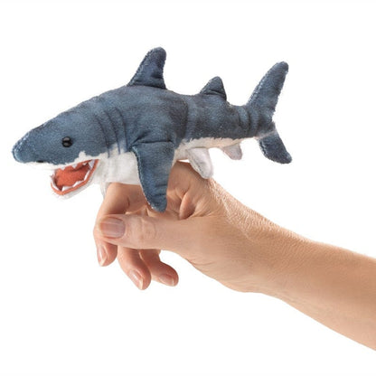 Mini Shark Finger Puppet Folkmanis Puppets Folkmanis Puppets Lil Tulips