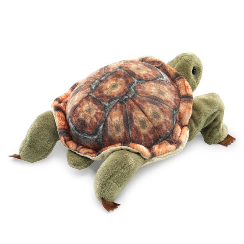 Mini Tortoise Finger Puppet Folkmanis Puppets Folkmanis Puppets Lil Tulips