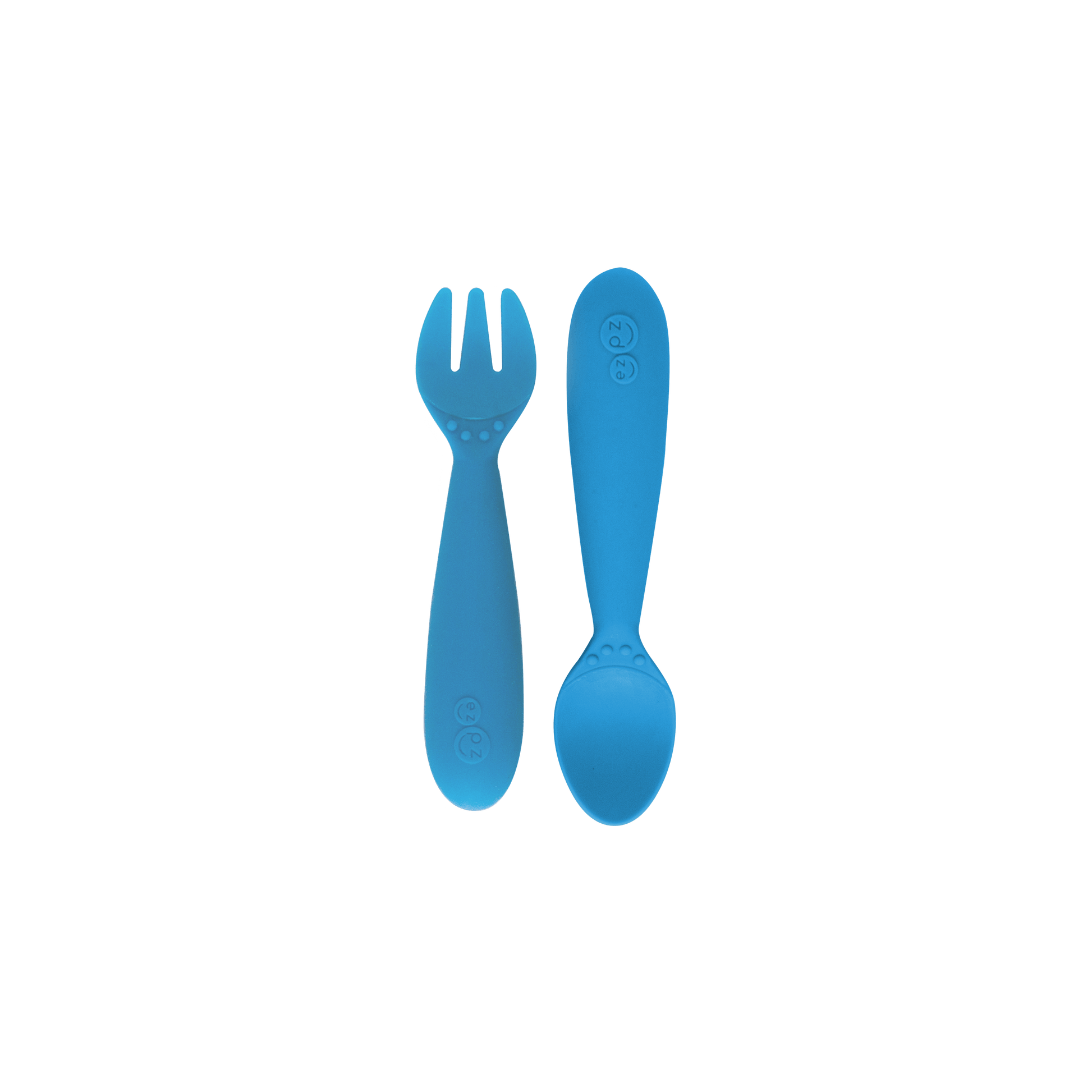 Mini Utensils - Blue Ezpz Lil Tulips