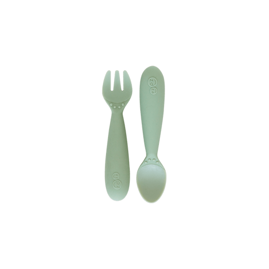 Mini Utensils - Sage Ezpz Lil Tulips