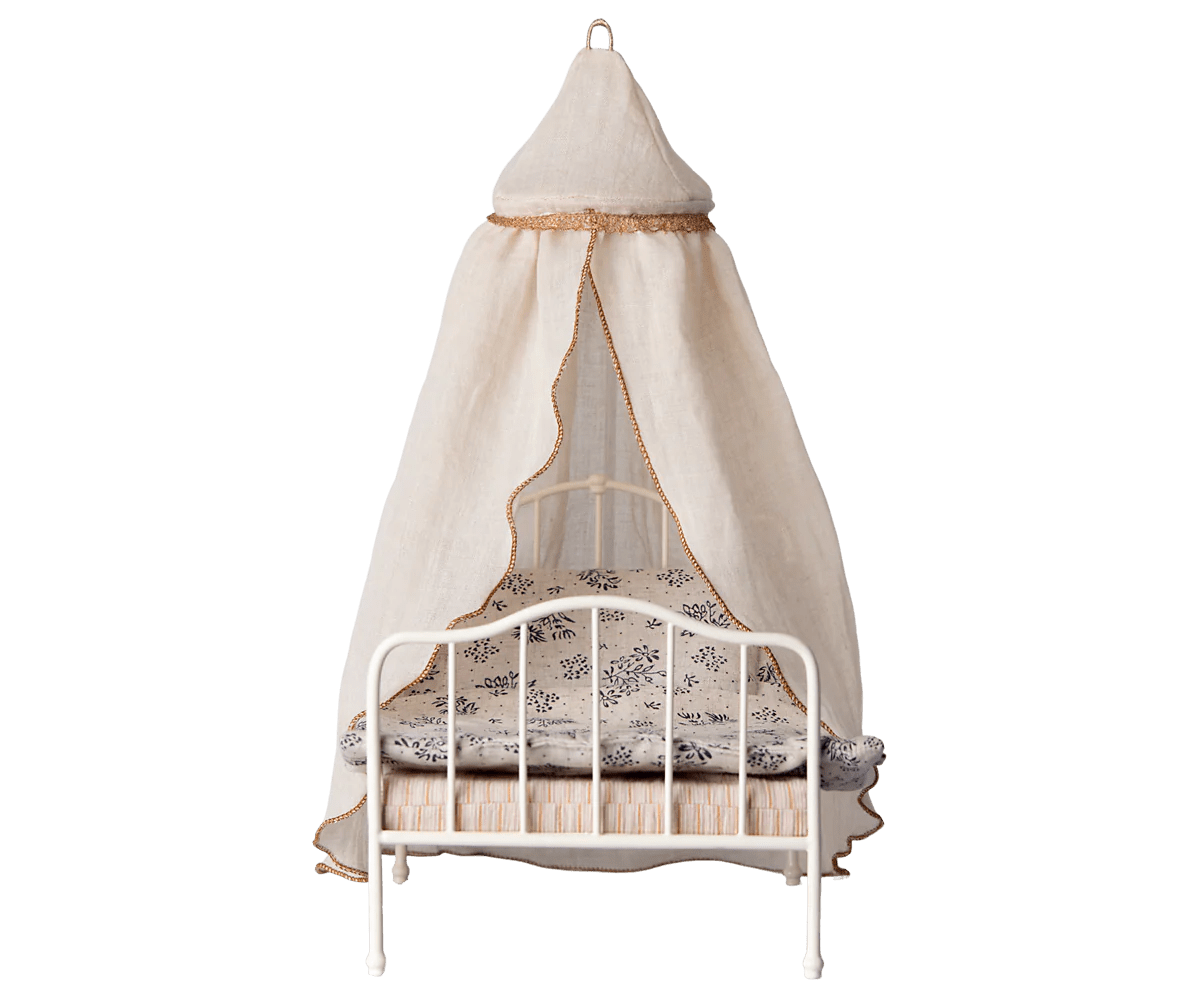 Miniature Bed Canopy - Cream Maileg Lil Tulips