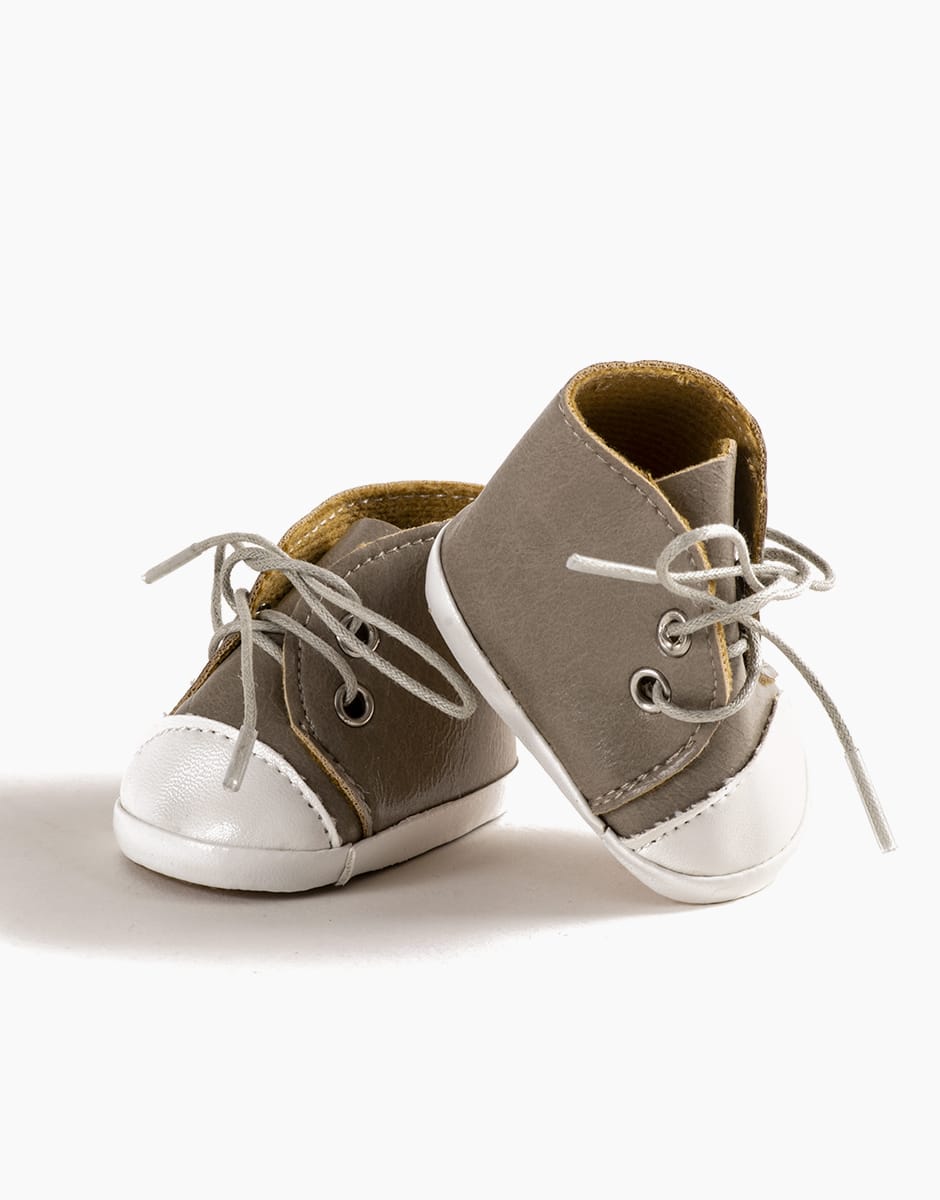 Doll Sneakers Komvers taupe faux leather